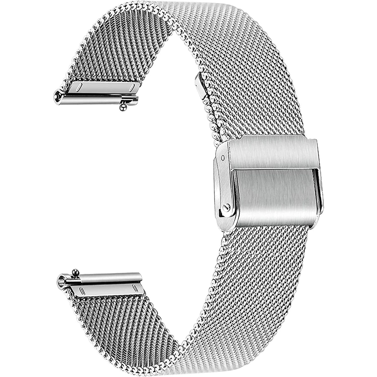 Steel watch band