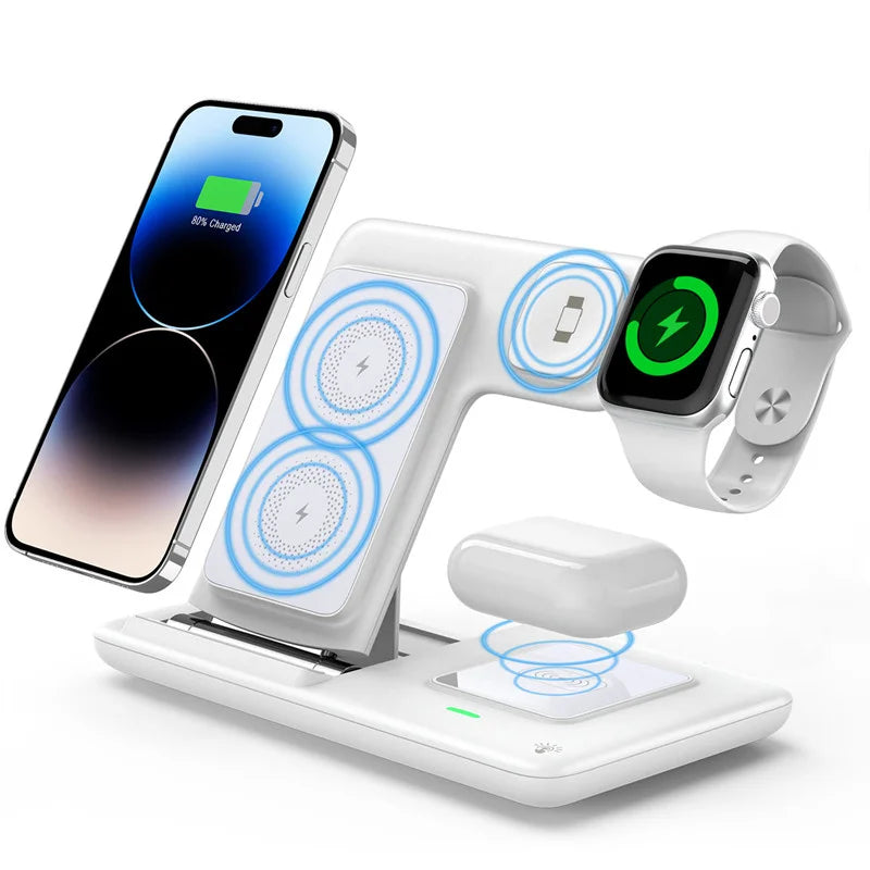 3 in 1 Foldable Wireless Charging Station