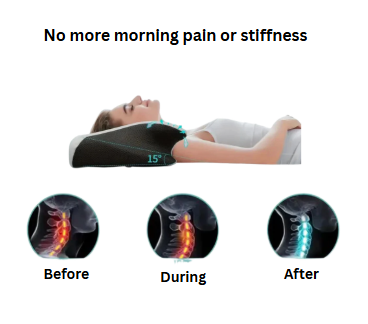 ARORA Premium Memory Foam Relief Pillow