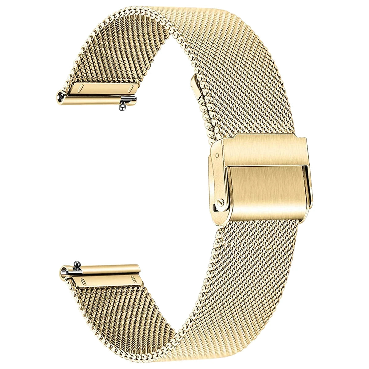 Steel watch band