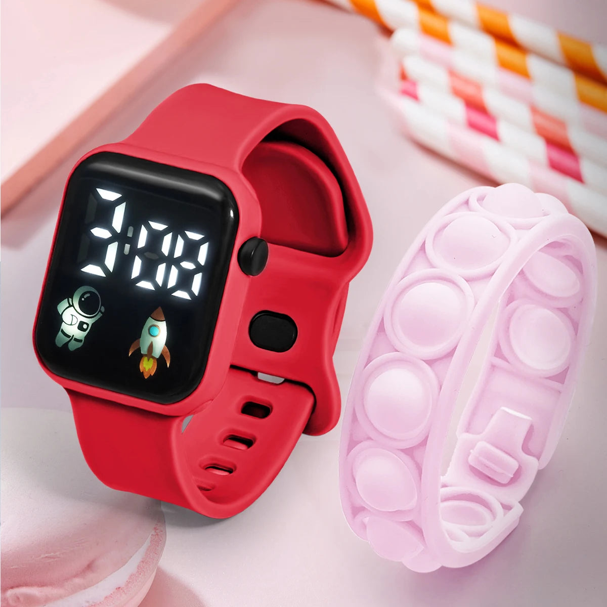PopBand LED Kids Watch