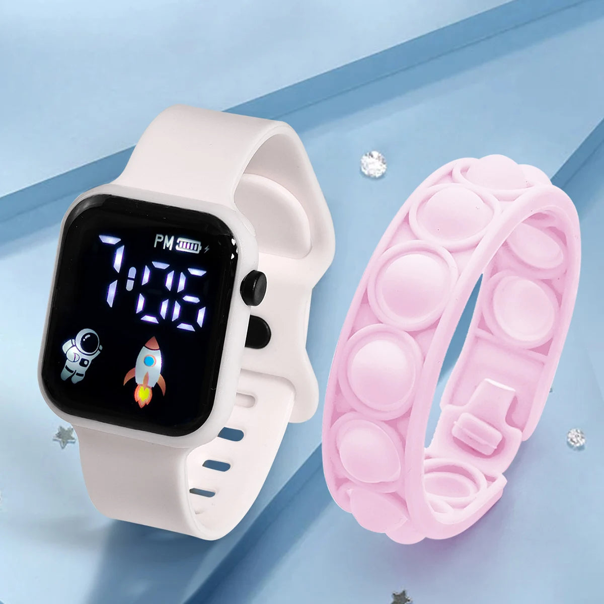PopBand LED Kids Watch
