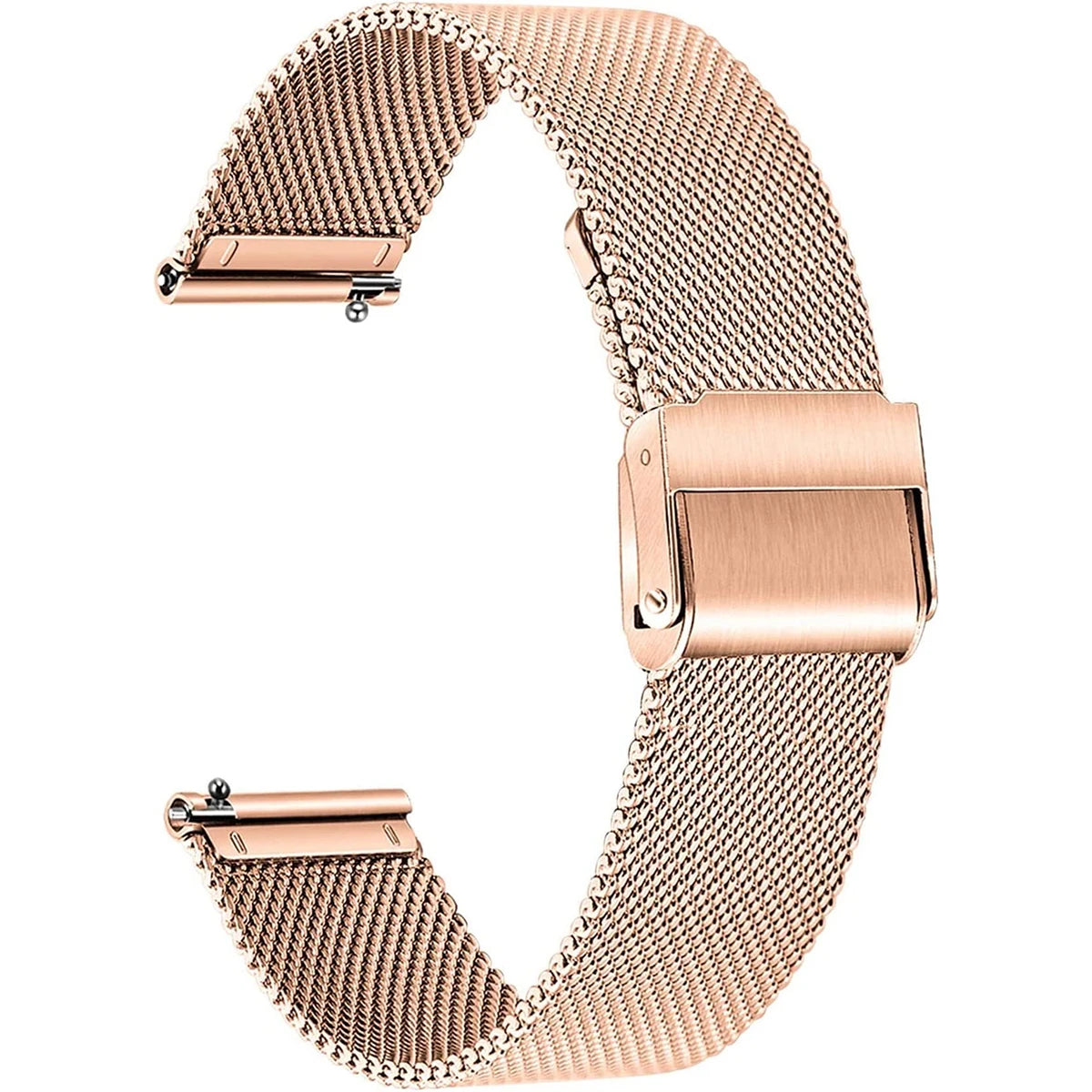 Steel watch band