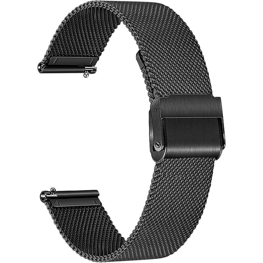Steel watch band