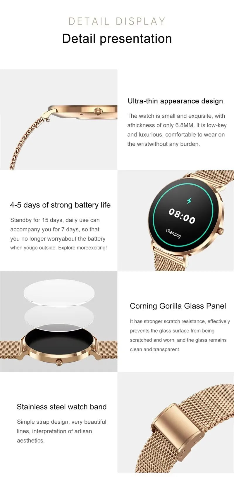 Arora Women's Smart Watch