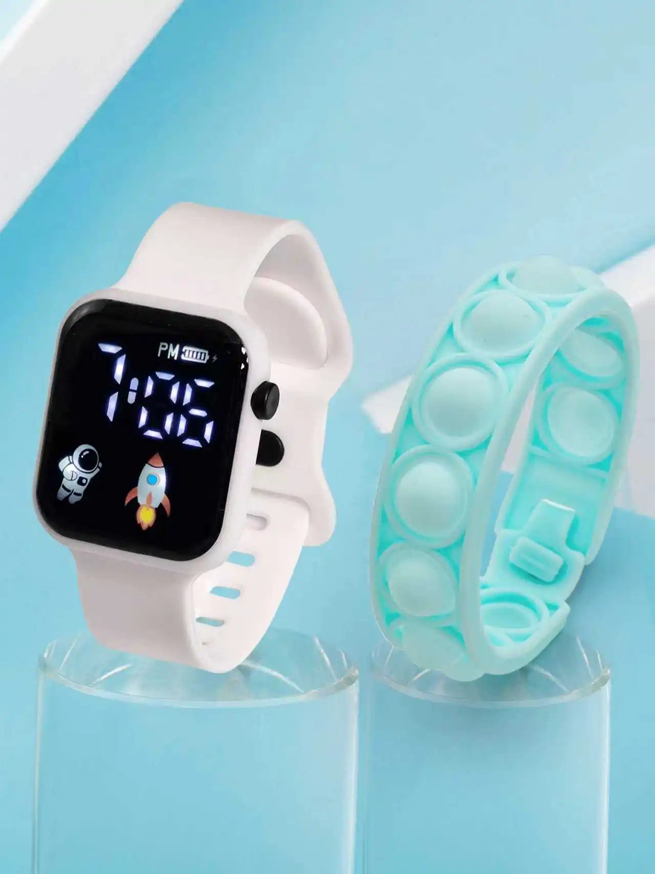 PopBand LED Kids Watch