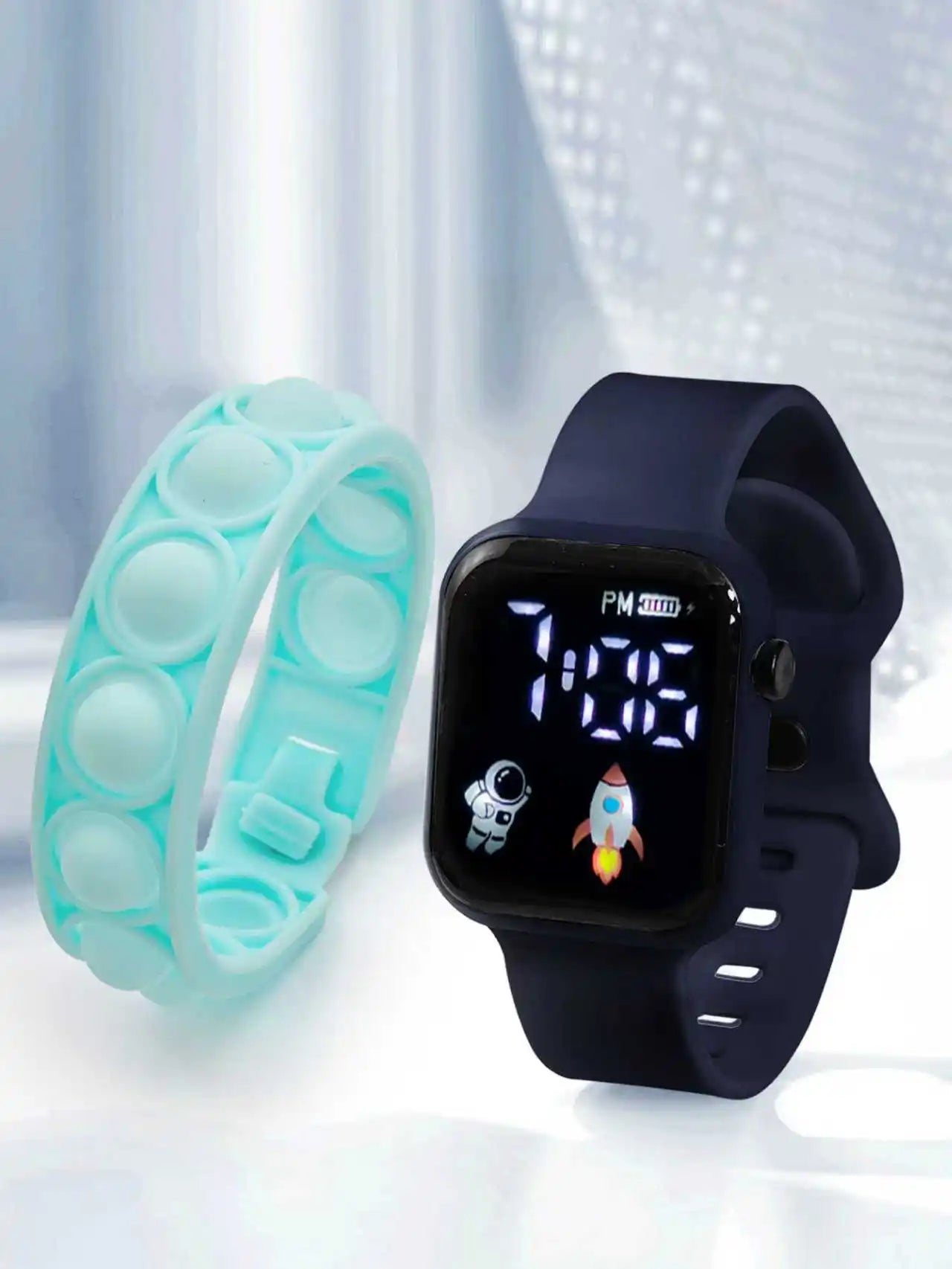 PopBand LED Kids Watch